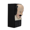 Unique Shakespearean tissue box holder for a fun and literary home decor piece.