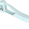Handheld fruit slicer showing size dimensions for grape or tomato slicing