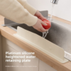 Sink protector silicone pad for water mess control