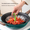 Steamer insert for pots and pans open and closed