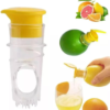 Twist-on citrus cap for lemons, oranges, limes, and more