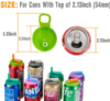 Assorted drink lids for standard beverage cans