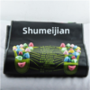 Massage mat for feet with multi-colored nodes for pressure stimulation