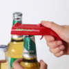 Bottle opener tool showing ergonomic design