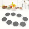 Tabletop rotating platter with breakfast items