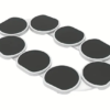 Lazy Susan turntable with food dishes