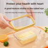 Sealed butter container with built-in cutter