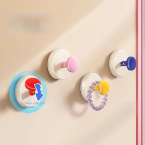 Colorful wall-mounted organizers for accessories