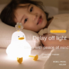 Rechargeable flower duck night light