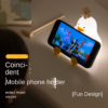 Silicone flower duck lamp with soft warm light
