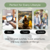 Portable food warmer with digital control panel