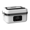 Compact cordless lunch heater with lock clips